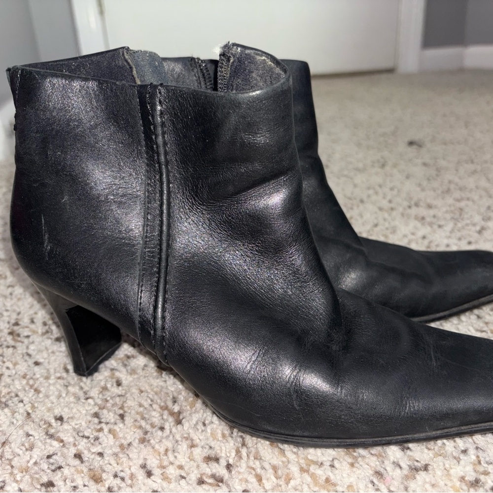 Elegant Black Ankle Boots neiman Marcus